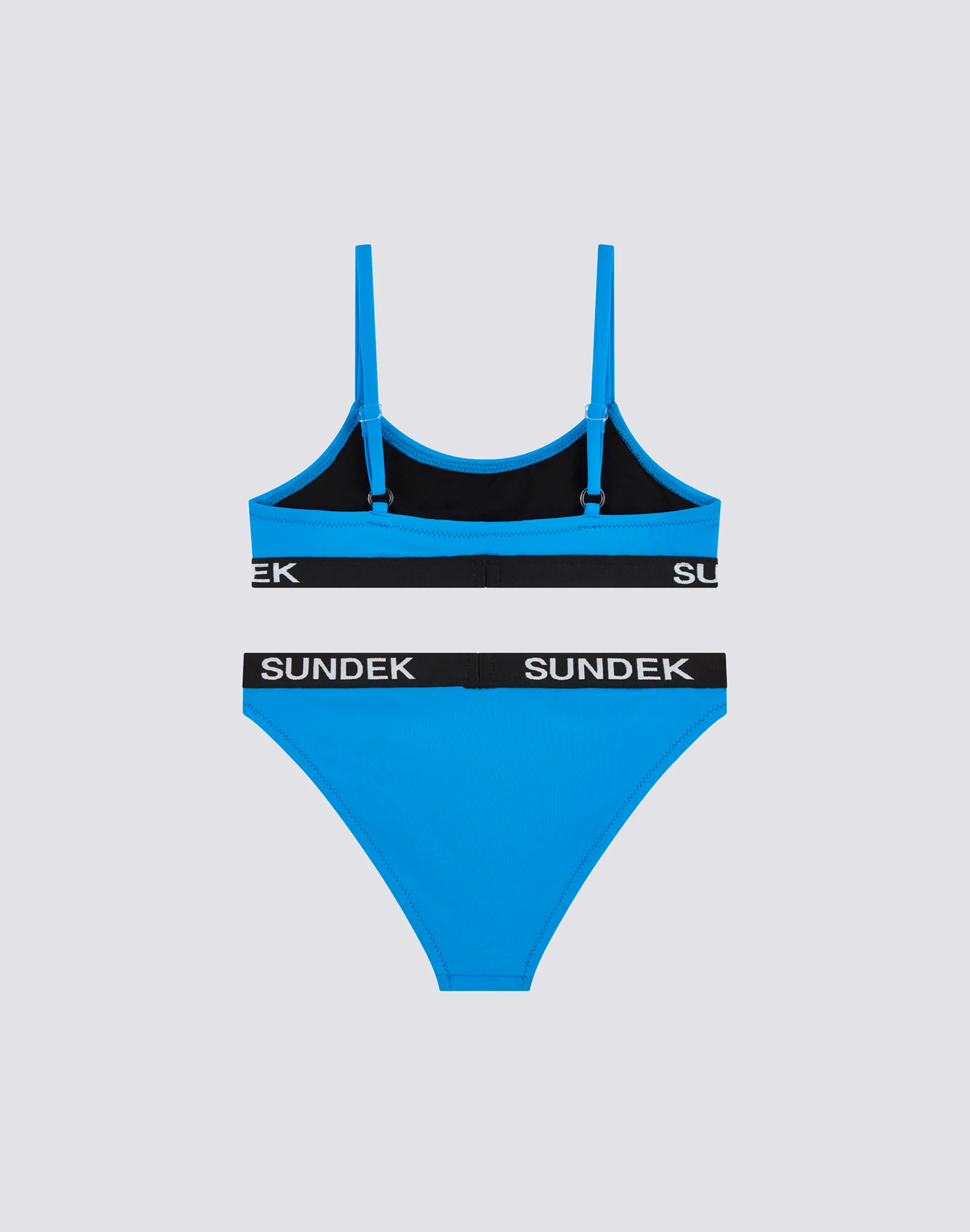 BIKINI BAMBINA CON TOP A FASCIA CON E SLIP FISSO - Image 3