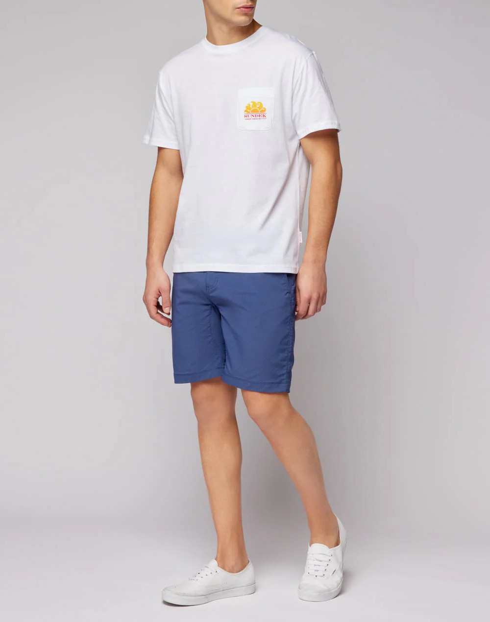 T-SHIRT NEW HERBERT GIROCOLLO CON MAXI-LOGO - Image 3