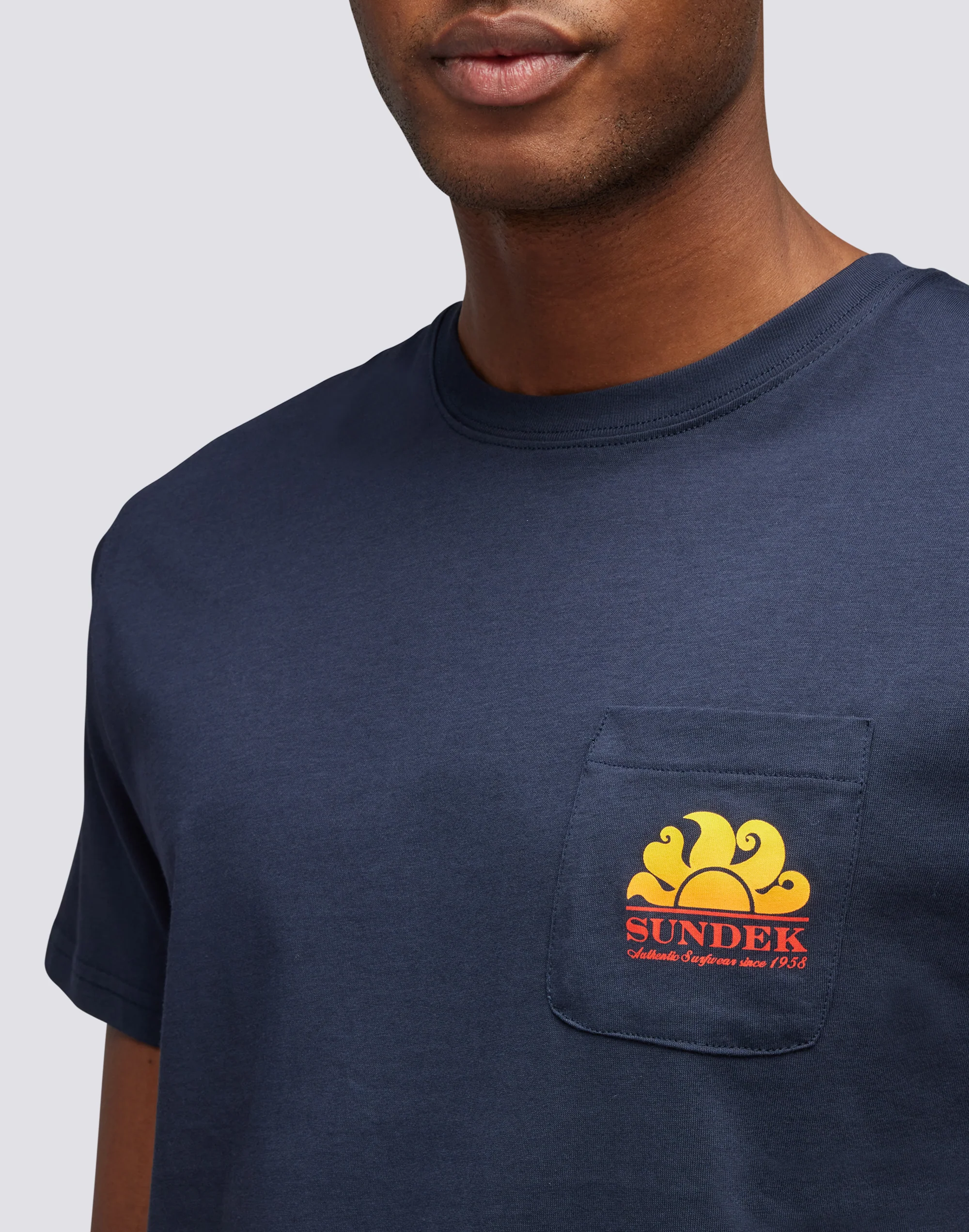 T-SHIRT NEW HERBERT GIROCOLLO CON MAXI-LOGO - Image 4